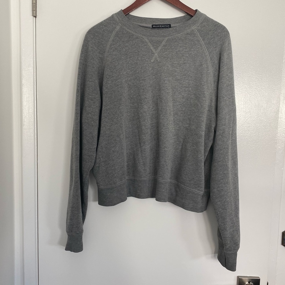 Brandy Melville grey sweatshirt